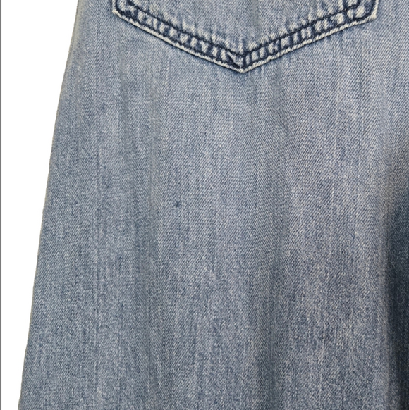 Anthropology Pilcro Super-Wide-Leg High-Rise Jeans, Size 30 ~ EUC - Picture 13 of 16